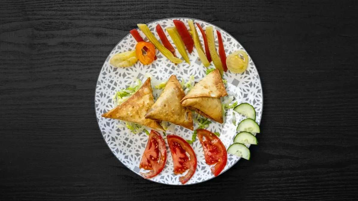 Authentic beef donair wrap with fresh vegetables Calgary