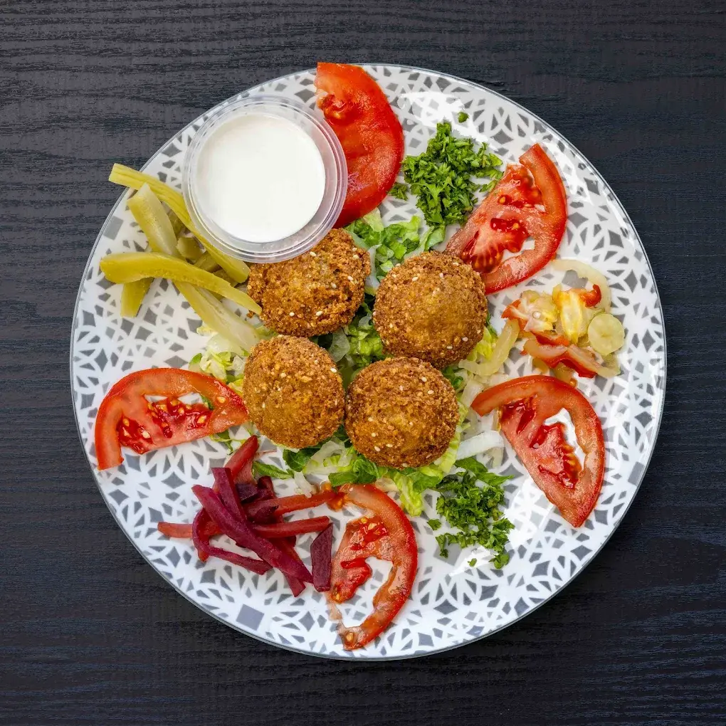 Mixed shawarma and donair platter Halal restaurant Calgary