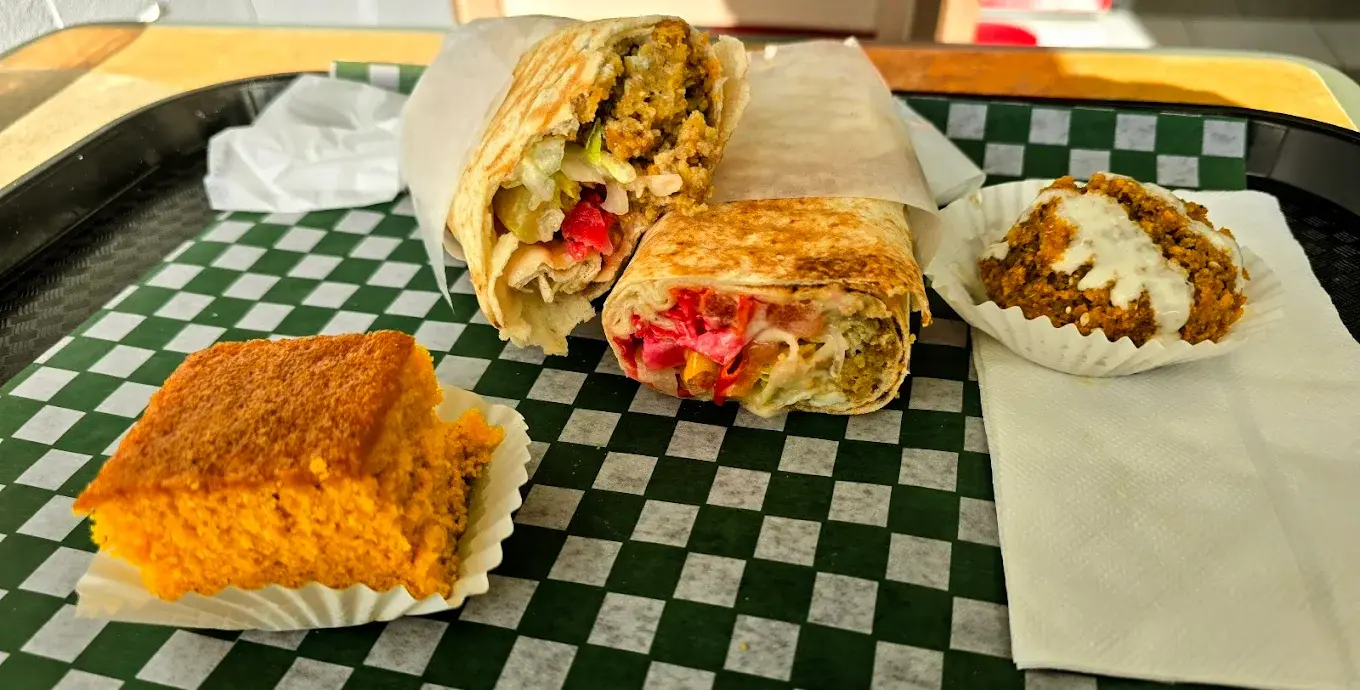 Halal Chicken Shawarma and Donair Combo at Shawarmero Lebanese Grill Calgary
